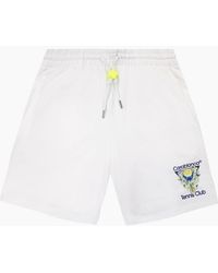 CASABLANCA - Tennis Club Icon Sweat Shorts - Lyst