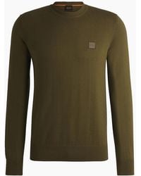 BOSS - Boss Kanovano S Crew Neck Knit - Lyst
