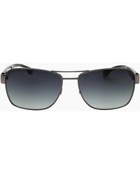 BOSS - Dark Ruthenium Polarised Sunglasses - Lyst