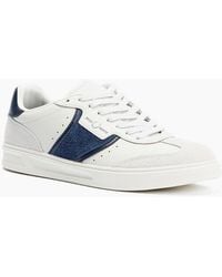 Fred Perry - B4 Textured Leather/Suede Trainers - Lyst