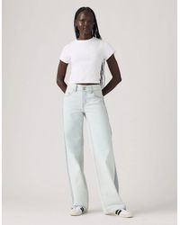 Levi's - Low Rise Wide Leg Jeans - Lyst