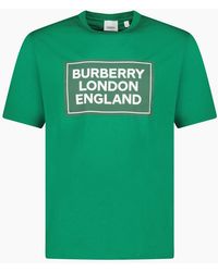 Burberry - London England Logo T-Shirt - Lyst