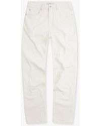 Vingt Quatre Denim - Vingt Quatre Slim Fit Chalk Jeans - Lyst