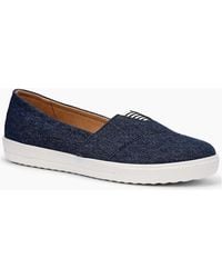 Hotter - Laurel Canvas Shoes - Lyst