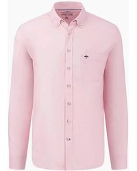Fynch-Hatton - Fynch-Hatton Oxford Long Sleeve Shirt - Lyst