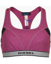 DIESEL - Miley S Stretch Jersey Bralette - Lyst