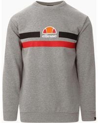 Ellesse - Prella Sweatshirt Pullover Crew Neck Warm Winter Jumper Sweat New - Lyst