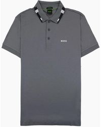 BOSS - Paule Slim Fit Laxury Cotton Polo 036 - Lyst