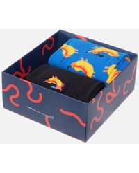 Happy Socks - 2-Pack Hot Dog Socks Gift Box - Lyst