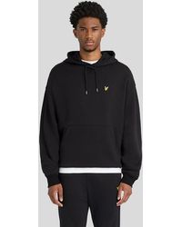 Lyle & Scott - Heavyweight Loopback Cotton Hoodie - Lyst