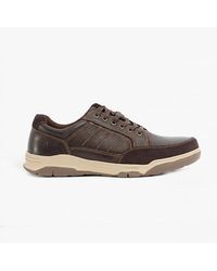 Hush Puppies - Finley Leather Casual Shoes - Lyst