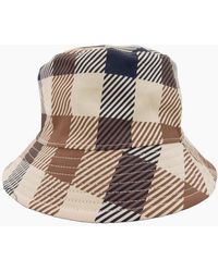 Aquascutum - Macro Iconic Reversible Bucket Hat 30 - Lyst