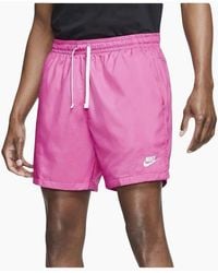 Nike - Club Flow Woven Lined Bright Shorts - Lyst