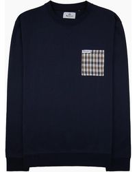 Aquascutum - Iconic Pocket Crewneck 11 - Lyst