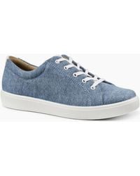 Hotter - Molly Canvas Shoes - Lyst