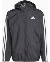 adidas - Essentials 3 Stripes Windbreaker - Lyst