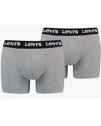 Levi's - Levi's Repeat Logo 2 Pack Trunks Middle Melange - Lyst