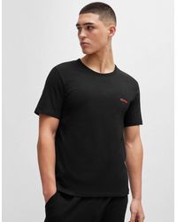 BOSS - Hugo Three-Pack Of Underwear T-Shirts - Lyst