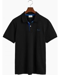 GANT - Regular Pique Short Sleeve Rugger Polo - Lyst