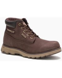 Caterpillar - Cat Founder Waterproof Nubuck Boots - Lyst