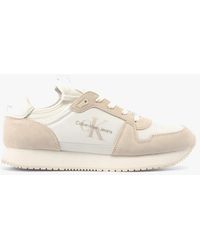 Calvin Klein - Runner So Laceup Trainers Bright/Eggshell - Lyst