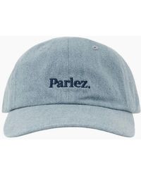 Parlez - Boyd 6 Panel Low Profile Mid Wash Cap - Lyst