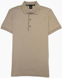 BOSS - Paule 4 Slim Fit Branded Placket Polo 334 - Lyst