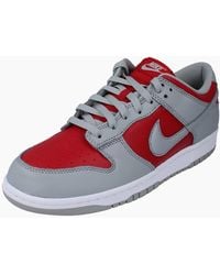 Nike - Dunk Low Qs Trainers Fq6965 600 - Lyst