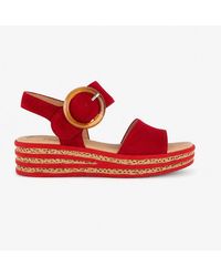 Gabor - Andre Ankle Strap Sandals Chilli - Lyst