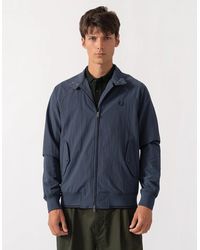 Fred Perry - Crinkle Nylon Harrington Jacket - Lyst
