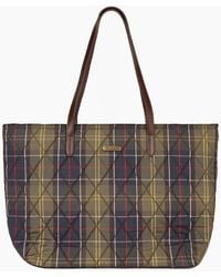 Barbour - Wetherham Quilted Tote Bag - Lyst