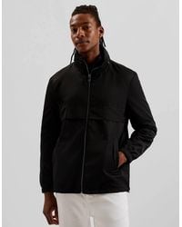 Ted Baker - Basham Nylon Sateen Hooded Jacket - Lyst