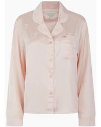 Ted Baker - Peggy Collared Neck Long Sleeve Pyjama Set - Lyst