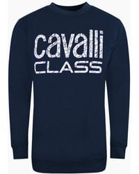 Roberto Cavalli - Cavalli Class Bold Floral Design Sweatshirt - Lyst