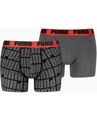 PUMA - Plain Design Boxer Brief - Lyst