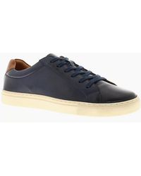 Hush Puppies - Trainers Casual Colton Cupsole Leather Lace Up Uk Size - Lyst