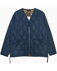 Taion - Military V Neck Ripstop Down Jacket - Lyst