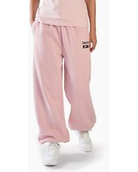 Reebok - Relaxed Fleece Cotton Joggers - Lyst