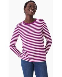 Crew - Modal Blend Super Soft Crew Neck T-Shirt - Lyst