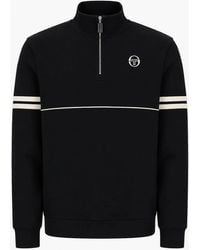 Sergio Tacchini - Orion 1/4 Zip Sweatshirt/Peyote - Lyst