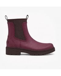 Joules - Oakfield Chelsea Boots Cherry/Chocolate - Lyst
