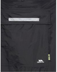 Trespass - Qikpac Hooded Waterproof Packaway Poncho - Lyst