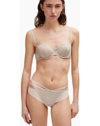 BOSS - B-Lace Underwire Bra, Open - Lyst