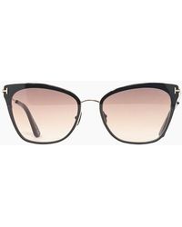 Tom Ford - Faryn Ft0843 01F Shiny Rose Sunglasses - Lyst