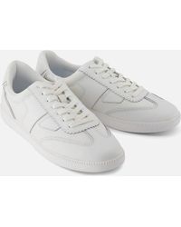 TOMS - Collins Leather Trainers - Lyst