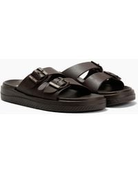 Original Penguin - Penguin Playa Chocolate Sandals - Lyst