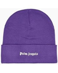 Palm Angels - Logo Printed Beanie - Lyst