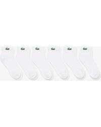 Lacoste - 6-Pack Mid-Length Sport Socks - Lyst