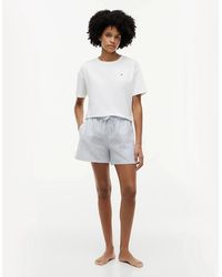 Tommy Hilfiger - Jersey Tee Pyjama Set Multicoloured - Lyst