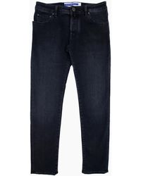 Jacob Cohen - Nick Super Slim Fit Jeans Dark 525D - Lyst